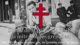 Song of The French Resistance  quotLe Chant Des Partisansquot [upl. by Philo]