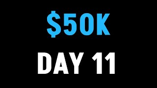 50K futures trading challenge  Day 11 [upl. by Asilad]