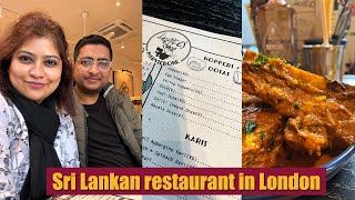 Eating Out in London  Hoppers Restaurant Review  London Food Guide  London Travel Series vlog [upl. by Chung]