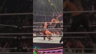 OMG Sami Attack on Roman Reigns by Mistake 🤯Shorts CrownJewel wwe [upl. by Racso]