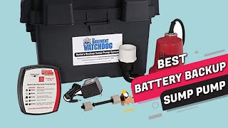 Top 5 Best Battery Backup Sump Pumps Review 2023  Are They Worth Buying [upl. by Babs470]