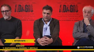 Adagio  Intervista a Valerio Mastandrea Adriano Giannini e Toni Servillo [upl. by Nicholl]