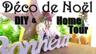 Déco de Noël  idées diy pour décorer la maison facile [upl. by Ilyse]