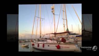 Franchini jolla  atlantide 47 sailing boat motorsailer year  1981 [upl. by Clemens69]