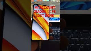 XIAOMI POCO F3 LOST MI ACCOUNT REMOVE [upl. by Nnaes746]