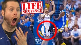 LOCK HIM UP LIFE SENTENCE Fouls In The NBA [upl. by Nivart]