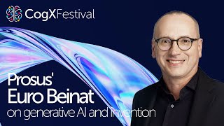 AI as a tool for invention Euro Beinat Global Head Data Science amp AI Prosus  CogX Festival 2023 [upl. by Nylrem]