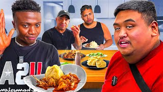 Samoan Tries African Food For the First Time [upl. by Naillik89]