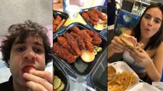 DAVID DOBRIKS FOOD REVIEW ON INSTAGRAM PART 1 [upl. by Alleirbag552]