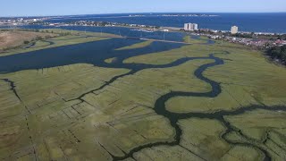 Rumney Marsh Revere and Saugus MA DJI Inspire 1 Drone Footage [upl. by Gerfen]