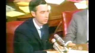 Mr Rogers 6minute 20 Million Presentation to the US Senate [upl. by Durstin]