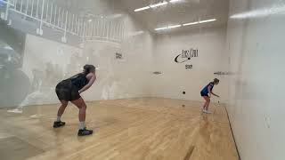 73rd USHA 4wall Nationals Women’s Pro Singles Championship Finals  Danielle vs Fiona TIEBREAKER [upl. by O'Gowan]