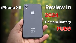 Should You Buy iPhone XR in 2024 🔥  Detailed Review in Hindi ⚡️CamerasBatteryPUBG [upl. by Airdnahs]