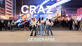 KPOP IN PUBLIC ONE TAKE LE SSERAFIM 르세라핌 CRAZY by RISET Official SWITERZLAND [upl. by Orfinger133]