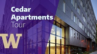 UW HFS  Cedar Apartments Virtual Tour [upl. by Aibun]