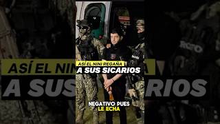 ASÍ EL “NINI” JEFE DE SEGURIDAD DE LOS CHAPITOS REGAÑA A SICARI0S🇲🇽☠️shorts mexico narcos [upl. by Hurlee103]