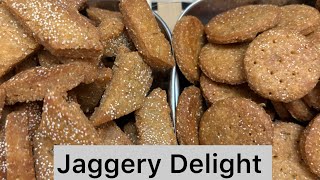 Jaggery Sweets Gudpaare Meethi mathri Indian sweetsGud ki recipesDiwali special recipes Khurma [upl. by Limak]