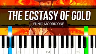 The Ecstasy of Gold  PIANO SHEET MUSIC  MIDI 🎹 [upl. by Ettenhoj194]