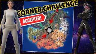 Kan min far og jeg finde hinanden Fortnite Corner Challenge [upl. by Dannie]