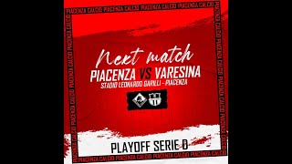 Diretta streaming quotPiacenza  Varesinaquot [upl. by Etteloiv]