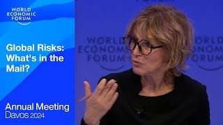 Global Risks Whats in the Mail  Davos 2024  World Economic Forum [upl. by Barbette302]