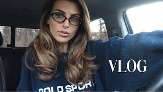 Home Vlog My Dyson Blowout Tutorial CatchingUp amp Cooking [upl. by Adlay987]