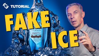 ☝️HOW TO MAKE DIY FAKE ❄️ICE For PRODUCT PHOTOGRAPHY Using Encapso K [upl. by Sido]