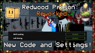 New Code and Settings Redwood Prison Reworked 5 [upl. by Lorie]