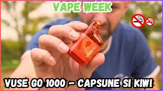 VAPE WEEK VUSE GO 1000 CU CAPSUNI SI KIWI  Nu E Modelul Nou Si Nici Nu E Foarte Bun [upl. by Tice]