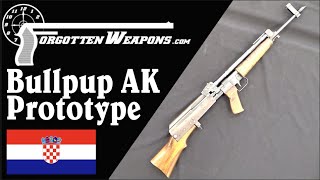 Croatias Prototype Bullpup AK Conversion [upl. by Cynthla]