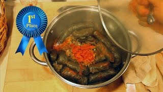 1 Best Stuffed Grape Leaves  How to make Dolma  Dolmades Recipe  Sarma  Beef or Lamd [upl. by Dihahs]