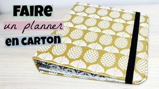 DIY fabriquer un planner avec du carton [upl. by Ifar]