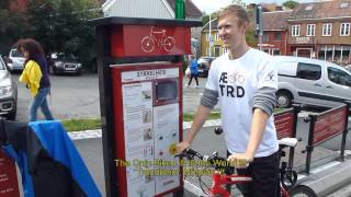 Bike Lift Trondheim  The Only in the World [upl. by Torbert]