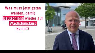 Michael Theurer FDP  Wie kommt Deutschland wieder auf Wachstumskurs [upl. by Aneba]