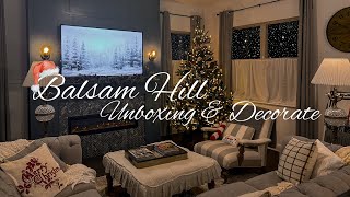 Balsam Hill Nordmann Fir unboxing amp decorating [upl. by Acinahs]