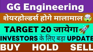 gg engineering share latest news gg engineering share [upl. by Letsou]