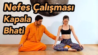 KapalaBhati Nefes Çalışması Nasıl Yapılır Pranayama [upl. by Ashjian]