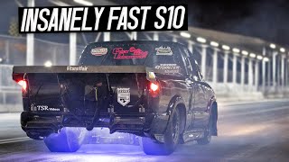 2000hp Chevy S10 is so Fast it’s almost not fair Jason Cantu Dominates Yello Belly [upl. by Otanod]