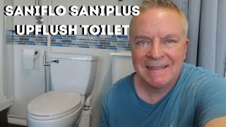 REVIEW Saniflo SaniPLUS Macerating Upflush Toilet Review [upl. by Darken]