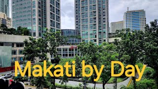 A Day in Central Makati Metro Manila  Philippines 🇵🇭 [upl. by Nalyd]