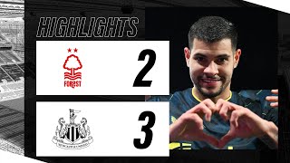 Nottingham Forest 2 Newcastle United 3  Premier League Highlights [upl. by Gelb]