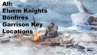 Dark Souls 2  Ivory King All Eleum Knights bonfires amp Garrison key locations [upl. by Cointon]