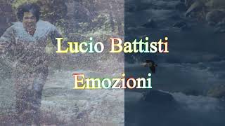 Lucio Battisti Emozioni Con testo Video Mario Ferraro [upl. by Colly]