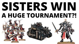 Adepta Sororitas just Won a HUGE Tournament  Three Strong Sisters of Battle Army Lists [upl. by Licna154]