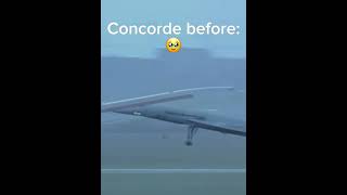 Concorde last flight and before 😿 aviation airlines concorde sad avgeek lastflight [upl. by Fontes658]