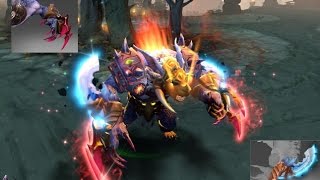 Dota 2 Ursa Mix Set  Swift Claw Immortal  Infused Claws of the Ferocious Heart [upl. by Eilrahc]