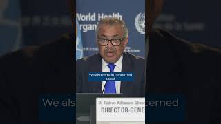 WHO DirectorGeneral Dr Tedros updates on mpox outbreak [upl. by Nalyad31]