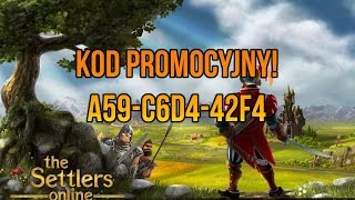 The Settlers Online  kod promocyjny  poradnik  darmowa przygoda quotŁowca nagródquot [upl. by Araic]