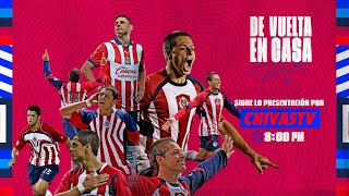 DE VUELTA EN CASA Presentación oficial de Javier Chicharito Hernández en Chivas [upl. by Crowe747]