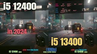 i5 12400 vs i5 13400 DDR5 in 2024 [upl. by Kiri975]